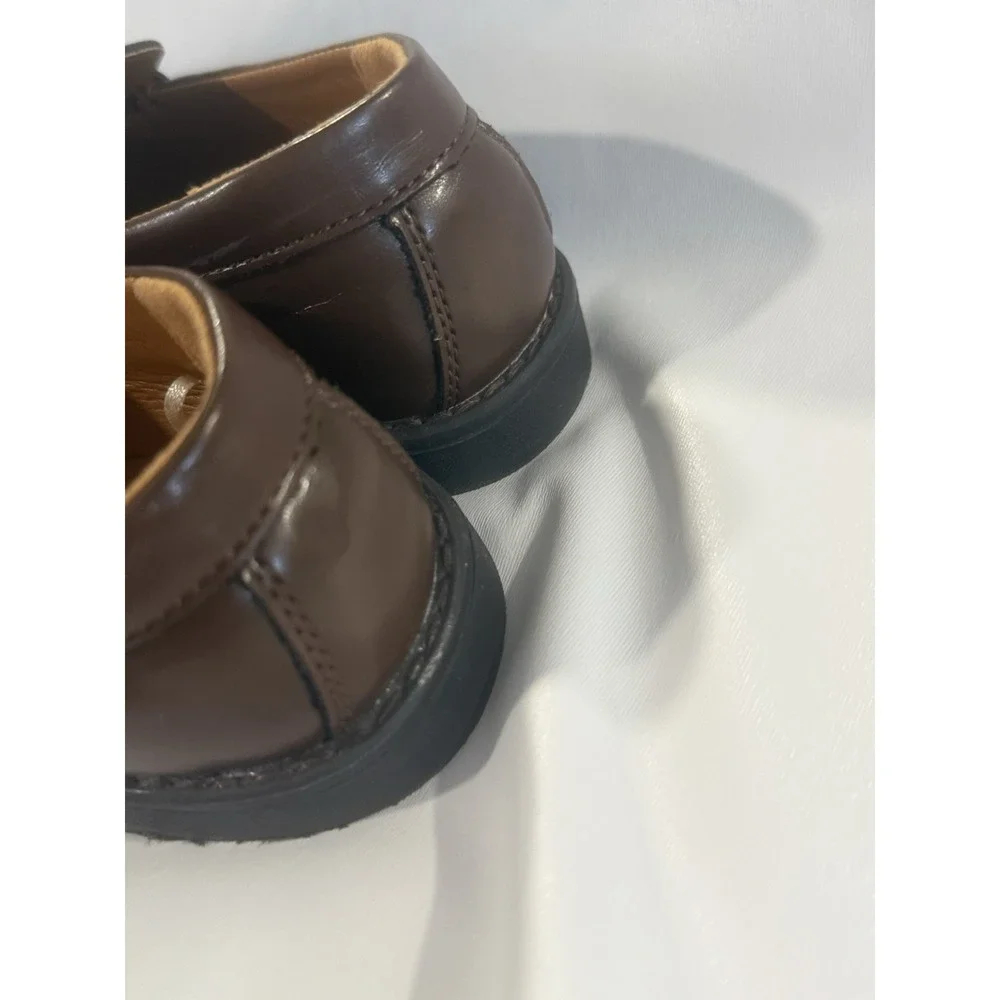 J.Crew Kids Brown Penny Loafers Youth Size 13 Slip On Dress Shoes Preppy School